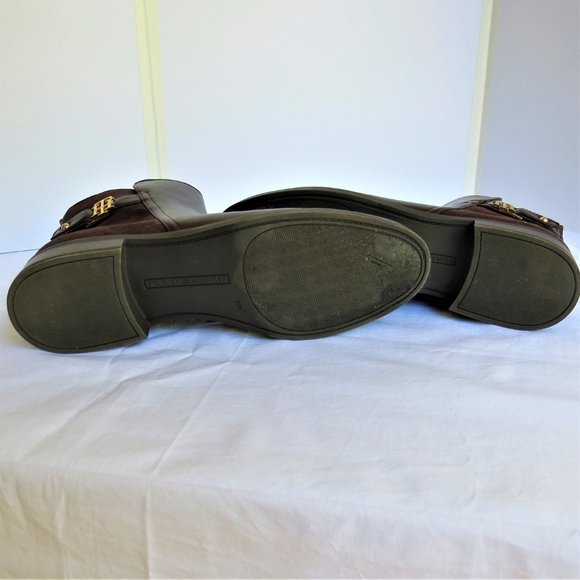 Tommy Hilfiger Short Boots Dk. Brown  SZ 8.5  NWOT - Picture 10 of 11